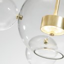 Giopato & Coombes - Bolle ZigZag Chandelier 34 Bubbles
